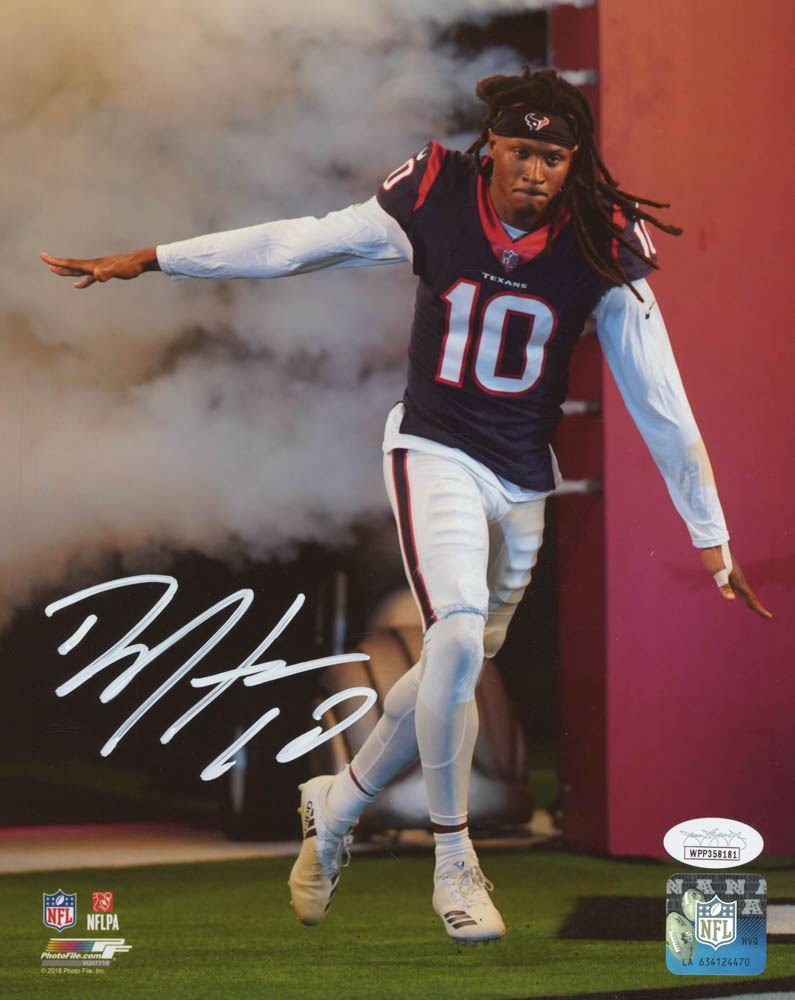 DeAndre Hopkins Signed Houston Texans 8x10 Photo (JSA COA)