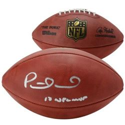Patrick Mahomes Signed  The Duke  Official NFL Game Ball Inscribed  18 NFL MVP  (Faantics Hologram)
