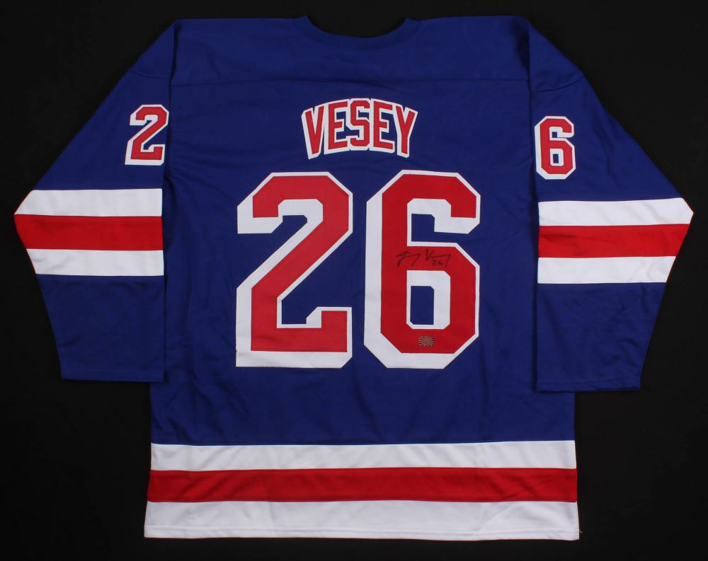 new york rangers vesey jersey