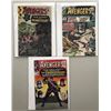 Image 1 : Lot of (3) 1965 "The Avengers" First Issue Marvel Comic Books with Issue #17, Issue #18  Issue #19