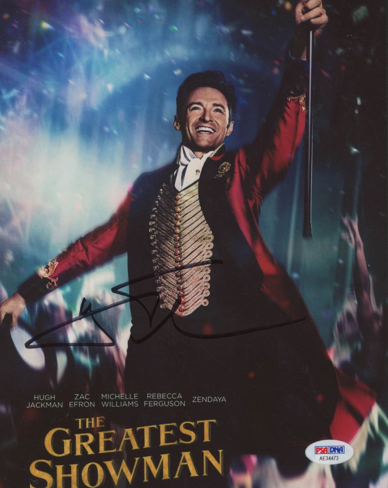 Hugh Jackman Signed "The Greatest Showman" 8x10 Photo (PSA COA)