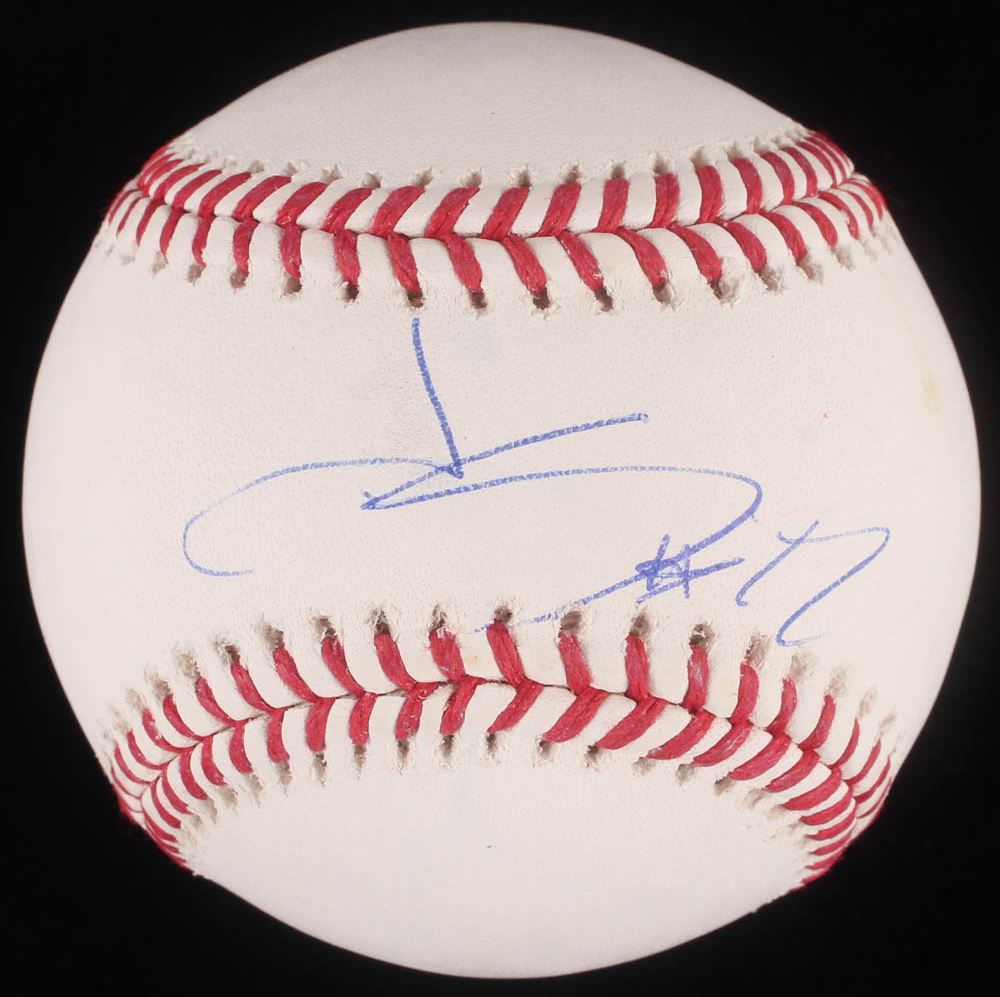 Juan Soto Signed OML Baseball (JSA COA)