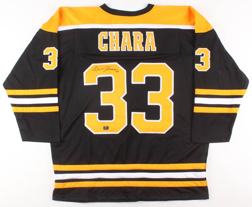 Zdeno ChÃ¡ra Signed Boston Bruins Jersey (Your Sports Memorabilia Store