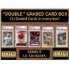 Image 1 : Icon Authentic "Double" Graded Card Box (2) Cards per Box! Series 5 (Guaranteed 2 Cards per Box)