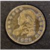 Image 1 : 1821 BUST DIME, VG+ a few marks