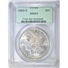 Image 1 : 1883-O MORGAN DOLLAR PCGS MS-64 OGH