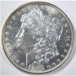 1887-O MORGAN DOLLAR  CH/GEM BU PL