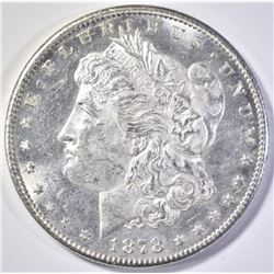 1878-S MORGAN DOLLAR  CH BU  OBVERSE PL