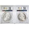 Image 2 : 1883-O & 1885 MORGAN DOLLARS  PCGS MS-63