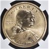 Image 3 : 2014-D SACAGAWEA DOLLAR  NGC SP-70 ENHANCED FINISH