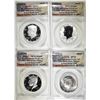 Image 3 : 2014 KENNEDY HALF DOLLAR 4-COIN SILVER COLLECTION