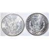 Image 2 : 1884 & 97 MORGAN DOLLARS BU