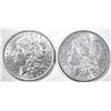 Image 1 : 1889 & 90 MORGAN DOLLARS BU