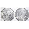 Image 2 : 1889 & 90 MORGAN DOLLARS BU