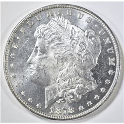 1878 7TF REV OF 78  MORGAN DOLLAR  GEM BU PL
