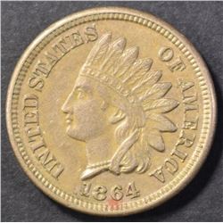 1864 CN INDIAN CENT, CH BU NICE!!!
