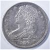Image 1 : 1837 REEDED EDGE BUST HALF DOLLAR, AU