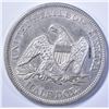 Image 2 : 1855 WITH ARROWS SEATED HALF DOLLAR, AU/BU
