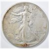 Image 1 : 1938-D WALKING LIBERTY HALF VF
