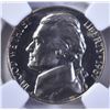 Image 2 : 1967 SMS JEFFERSON NICKEL, NGC MS-67 CAMEO