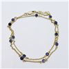 Image 1 : FLEXIBLE SAPPHIRE NECKLACE