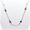 Image 2 : FLEXIBLE SAPPHIRE NECKLACE