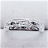 Image 1 : SILVER CZ RING SIZE 9