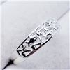 Image 2 : SILVER CZ RING SIZE 9