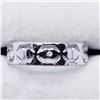 Image 1 : SILVER CZ RING SIZE 8.5
