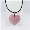 Image 2 : NATURAL LEAF PENDANT NECKLACE