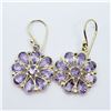Image 1 : AMETHYST EARRINGS