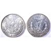 Image 2 : 2-CH BU 1889 MORGAN DOLLARS