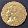 Image 1 : 1909 $2.5 GOLD INDIAN BU