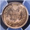 Image 3 : 1895 INDIAN CENT, PCGS MS-66 RED BLAZER!!!