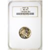 Image 1 : 1937 BUFFALO NICKEL, NGC MS-65