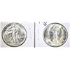 Image 1 : 1943 & 45-S WALKING LIBERTY HALF DOLLARS: