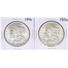 Image 1 : Lot of (2) 1896 $1 Morgan Silver Dollar Coins
