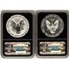 Image 2 : 2013-W $1 Proof American Eagle Coins NGC PF69 & SP69 Enhanced Finish West Point