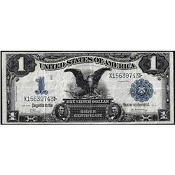 1899 $1 Black Eagle Silver Certificate Note