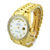 Image 2 : Rolex Mens Day-Date President 18KT Yellow Gold 36mm MOP Diamond Dial Watch