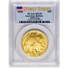 Image 1 : 2006 $50 American Buffalo Gold Coin PCGS MS70 First Strike