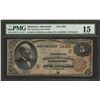 Image 1 : 1882 BB $5 National Union Bank Baltimore, MD CH# 1489 Note PMG Choice Fine 15