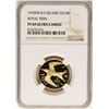 Image 1 : 1975FM B.V. Island $100 Royal Tern Gold Coin NGC PF69 Ultra Cameo