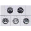 Image 2 : Lot of (5) 1960 Proof Franklin Half Dollar Coins