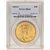 Image 1 : 1910-S $20 St. Gaudens Double Eagle Gold Coin PCGS MS64