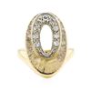 Image 2 : 14KT Yellow Gold 0.30 ctw Diamond Ring