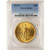 Image 1 : 1914-S $20 St. Gaudens Double Eagle Gold Coin PCGS MS63
