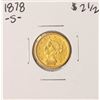 Image 1 : 1878-S $2 1/2 Liberty Head Quarter Eagle Gold Coin