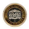 Image 1 : .999 Fine Silver Golden Nugget Las Vegas, Nevada $10 Limited Edition Gaming Toke