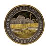 Image 1 : .999 Fine Silver Foxwoods Resort Casino $10 Limited Edition Gaming Token